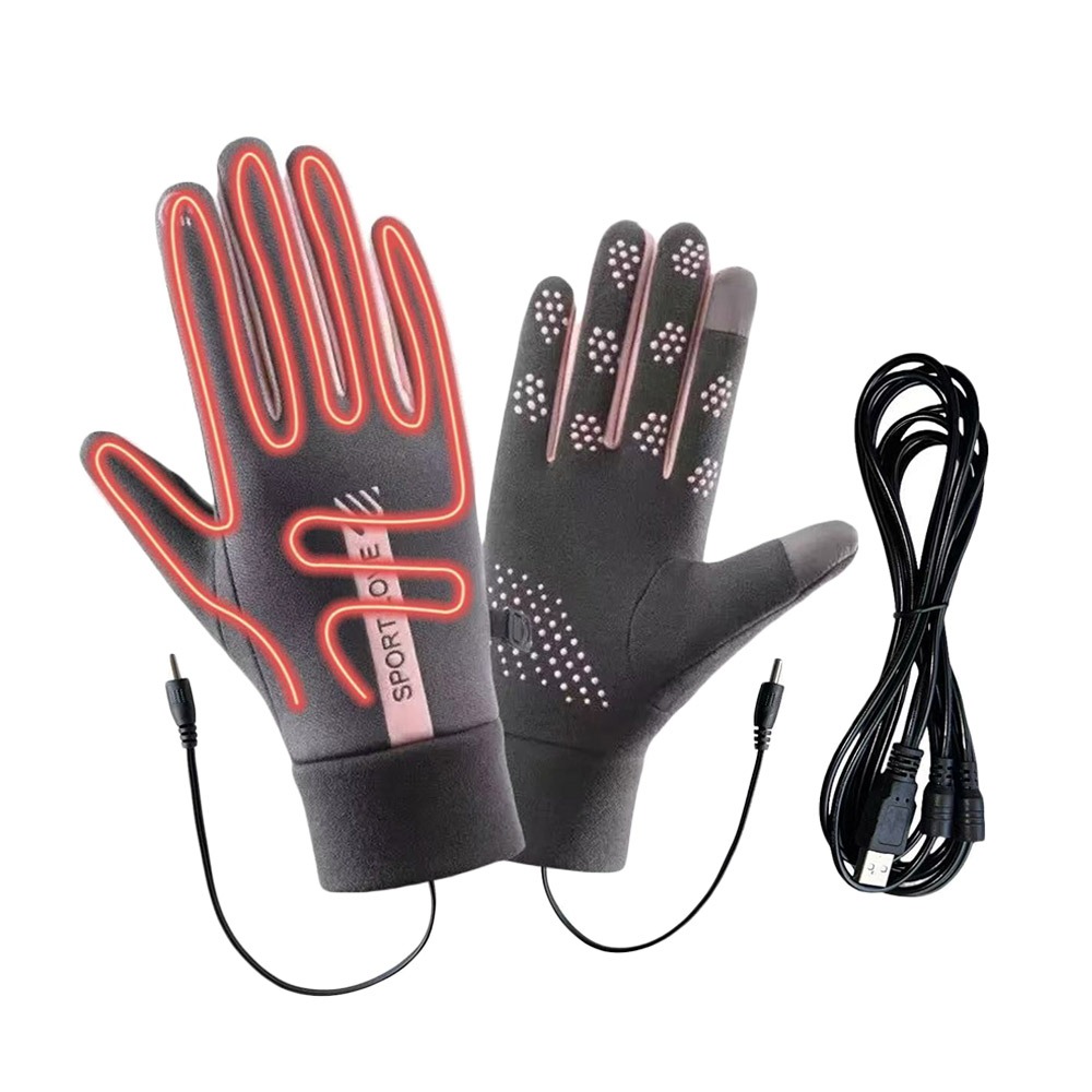 Heated Gloves Electric - Creatieve winter USB-verwarmde handschoenen, verstelbaar, waterdicht,