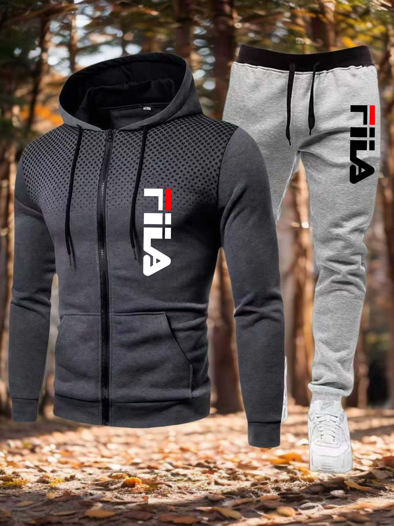 Winter Clothing Pk - Heren Casual Jack met Rits, Tweedelig