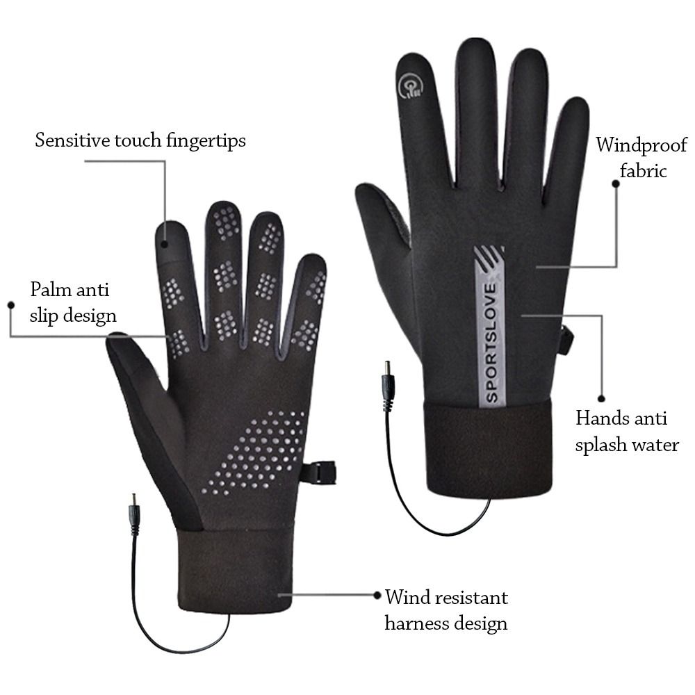Creatieve winter USB-verwarmde - Heated Gloves Electric recensie en prijs