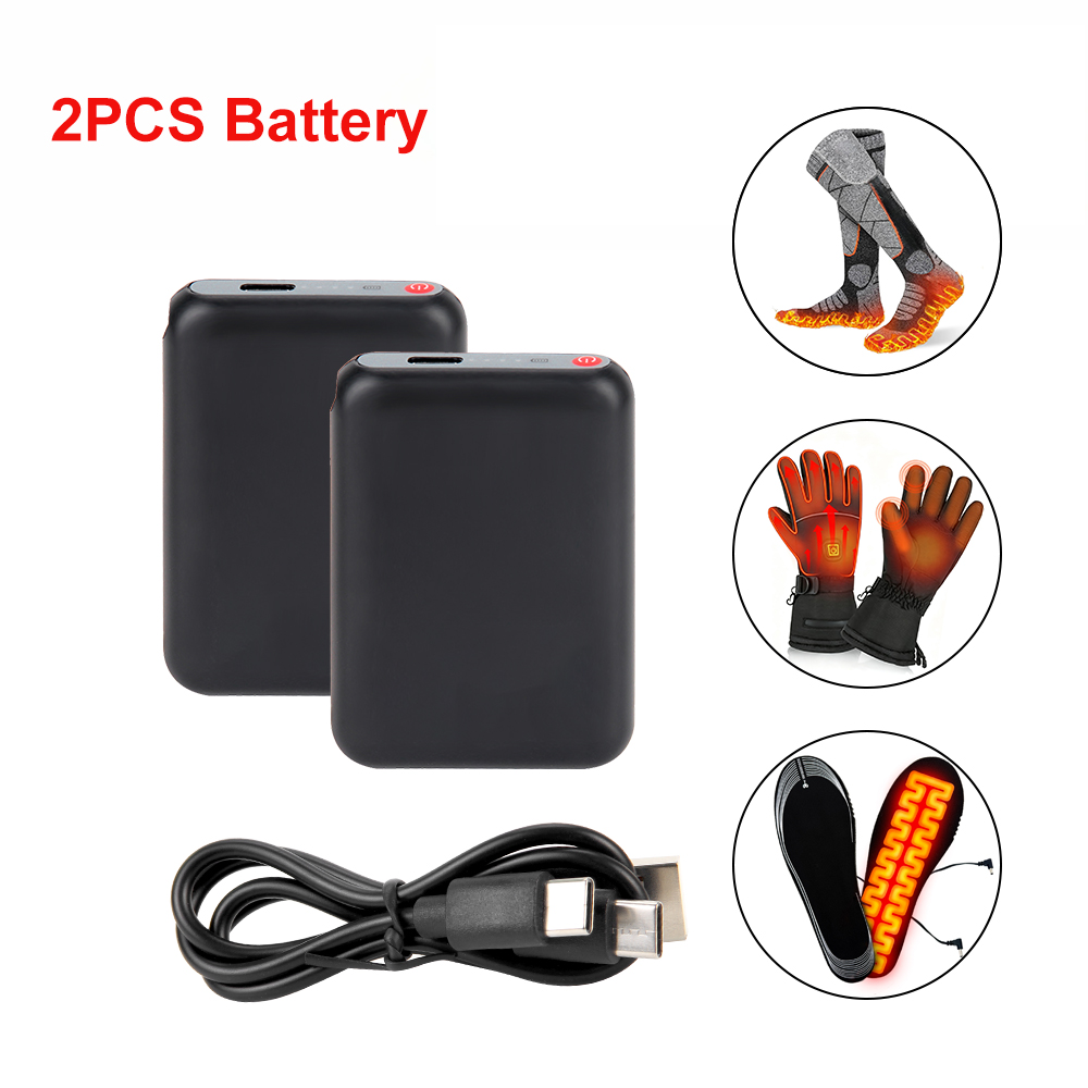 5V 6000mAh Verwarmde Sokken Ba - Heated Gloves Electric recensie en prijs